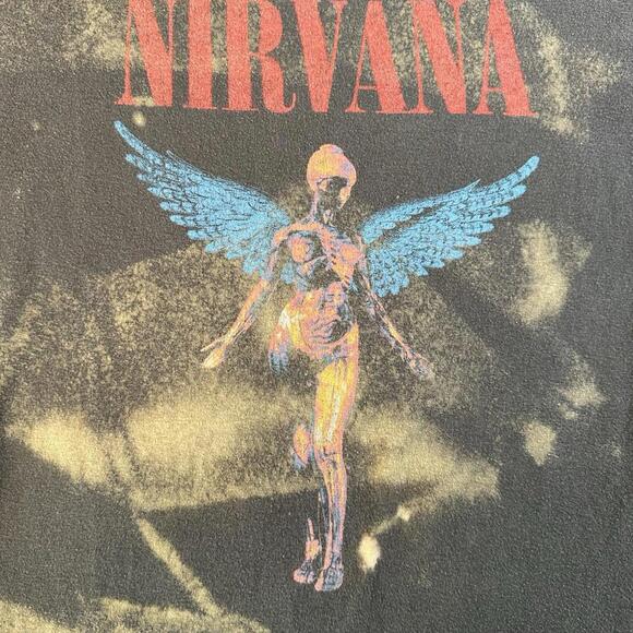 women small shirt nirvana angel custom A41125 art dye - Picture 3 of 4